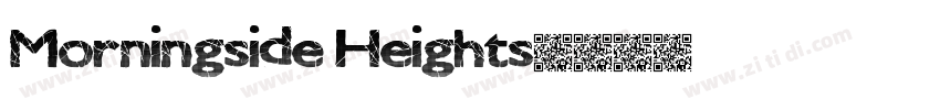 Morningside Heights字体转换